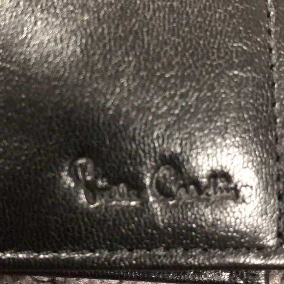 Men’s vintage Pierre Cardin black leather wallet - Picture 2 of 9
